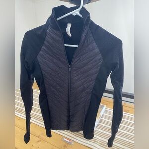 Athleta black fitted jacket